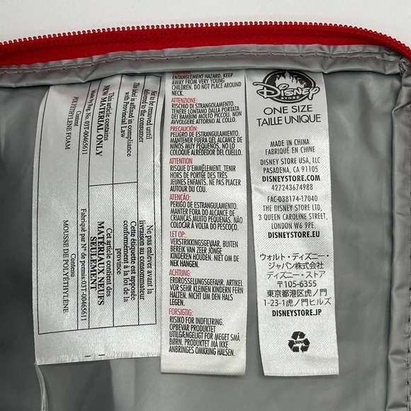 Disney Store Vintage Mickey Mouse Large Insulated Cooler Bag Beach Tote - Picture 8 of 10